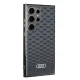 Audi IML Stitching Pattern MagSafe Case for Samsung Galaxy S24 Ultra, Black