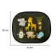 Self-adhesive Car Side Window Sunshade Sun Visor Curtain Blind, Monkey
