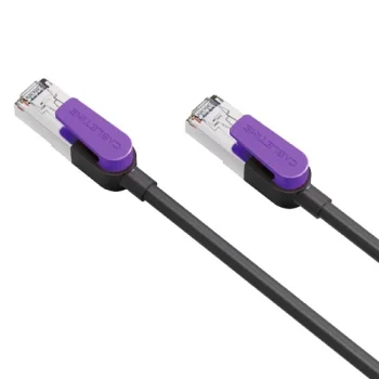 Cat8 S/STP Cable, 8 m, black