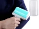 Silicone Gel Lint Roller for Clothes and Pet Hair Removal, Green