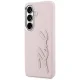 Karl Lagerfeld Grained Signature Case for Samsung Galaxy S26, Pink