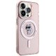 Karl Lagerfeld iPhone 15 Pro Max Case IML Choupette MagSafe, Pink