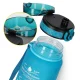 4Fizjo 1L Tritan Motivational Sports Water Bottle, Blue