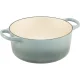 Le Creuset Signature Round Cast Iron Casserole 24 cm, Sea Salt
