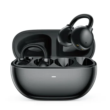 BWOO BW39 TWS Open-Ear Wireless Earbuds, Black