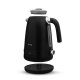Huslog Retro Electric Kettle with Temperature Control 1.7L 2200W, black