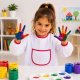 Kids Protective Apron for Art, Painting and Kitchen