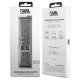 Karl Lagerfeld Saffiano Monogram strap for Apple Watch 42/44/45/49mm - silver