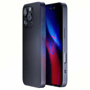 3mk Matt Case Pro for Apple iPhone 16 Pro, Matte Black