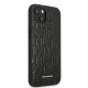 Karl Lagerfeld Monogram Plaque Case for iPhone 13 mini, Black