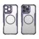 Leading Series MagSafe Silicone Case for iPhone 16 Pro, Purple