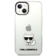Чехол Karl Lagerfeld Choupette Body для iPhone 14 Plus - Прозрачный