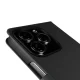 Puro Wallet Detachable MagSafe 2in1 PU Leather Wallet Case for iPhone 16 Pro - Black