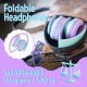 PowerLocus P2 Kids Wireless Headphones, Turquoise/Purple