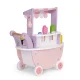 Ecotoys Wooden Ice Cream Cart for Kids, 12 Elements