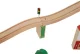Wooden Children Toy Railway Train Track Car Road, 88 elements