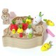 Bakalu Wooden Magnetic Skill Game Rabbit and Carrots KZ0961