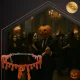 Ruhhy 26143 Halloween Necklace, Red