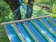 Garden Home Single Hammock with Wooden Rod - 200x80 cm