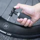 Rockbros CO₂ Bike Pump, Aluminum Valve Head, Presta and Schrader Compatible, Black