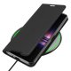 Sony Xperia 1 II DUX DUCIS Leather Cover Case, Black