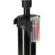Rallex Floor Bicycle Pump with Pressure Gauge, 11 Bar, Black