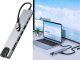 USB-C хаб адаптер 8-в-1 с 4K 60Гц HDMI, 100Вт PD, Ethernet, 2x USB 3.0, SD