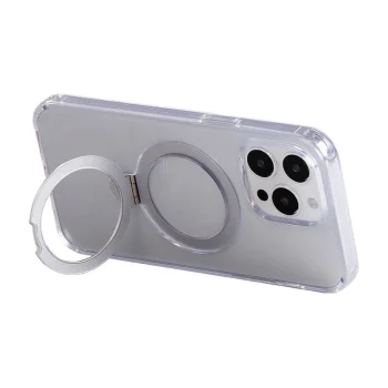 Joyroom JR-BP004 Magnetic Case with Stand for iPhone 15 Pro, Transparent