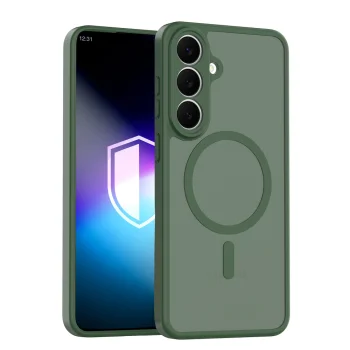 3mk Misty MagCase for Samsung Galaxy S26 FE - Green