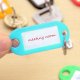 Plastic Key Chain Label Tags Identifiers Set 100 pcs.