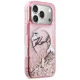Karl Lagerfeld Liquid Glitter Karl Script Logo MagSafe Phone Case Cover iPhone 17 Pro Max - Pink