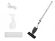 Cordless 2-in-1 Spray Mop with Squeegee for Floors and Windows