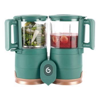 Universāls virtuves kombains Babymoov Nutribaby Glass 4-in-1 (zaļš) | Multi-purpose food processor (green)