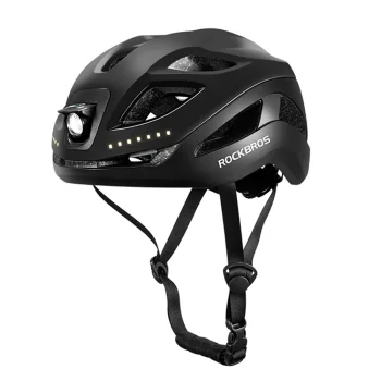 Rockbros ZK-077 Bike Helmet with Integrated Multi-Directional Lighting 57-61 cm