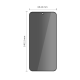 Tech-Protect Samsung Galaxy S26+ aizsargstikls Glass SPY+ (2 gab.), melns