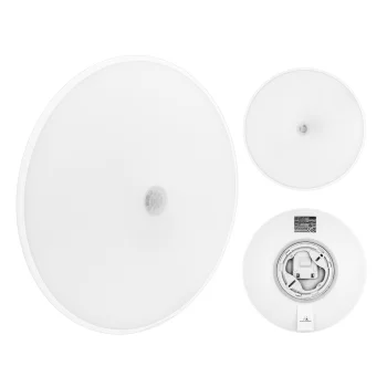 Maclean MCE537 Ceiling LED Lamp with PIR Sensor 15W 1300lm IP54