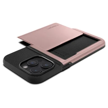 Spigen Slim Armor CS Case for iPhone 15 Pro Max, Pink
