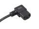 Maclean MCTV-803 Angled Power Cable, 3-Pin, EU Plug, 3m