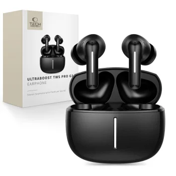 Tech-Protect Ultraboost Pro G3 Wireless Headphones, Black