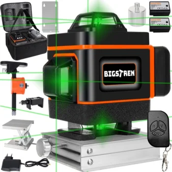 Bigstren 4D 16-Line 360° Green Laser Level