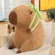 Plush Capybara With Backpack