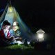 Rechargeable Hiking Camping Lamp Lantern, Green