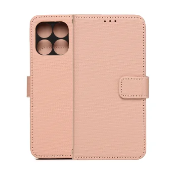 TFO Smart Triangle Wallet Case for Motorola Edge 70 Fusion, Pink