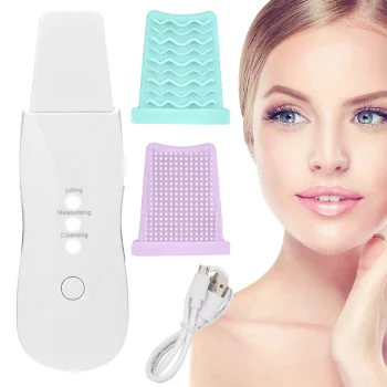 Ultrasonic Facial Cavitation Peeling Device, Cordless