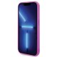 Guess iPhone 15 Pro Case Disco Metal Script, Fuchsia
