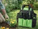 DIVODV Garden Tool Bag, Black/Green