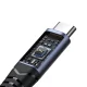Joyroom SY-C02 2-in-1 USB-C to USB-C / 3.5mm Audio Adapter (Black)