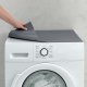 Protective Mat for Washing Machine and Dryer 60x60 cm, Graphite
