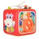 Educational Sensory Cube Montessori 6in1 with Piano, Red