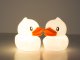 Kids LED Night Light Duck, Silicone, RGB, USB, White